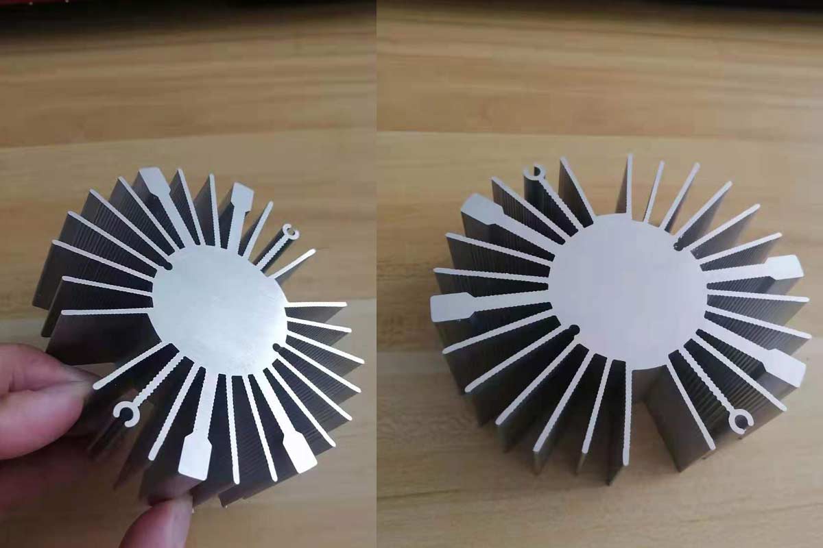 太陽花試切太漂亮,客戶當場訂購型材切割機SDY-Q450