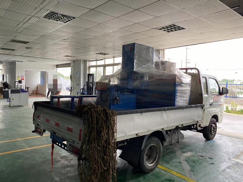 【寧波】高精密全自動(dòng)切鋁機(jī)SDY-Q450,客戶(hù)用來(lái)切割散熱器,出庫(kù)走起!!