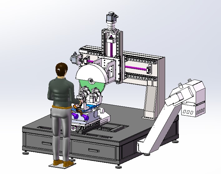 四軸澆冒口切割機(jī)-3 四軸澆冒口切割機(jī)-3